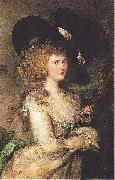 Thomas Gainsborough Lady Georgiana Cavendish, Duchess of Devonshire USA oil painting artist